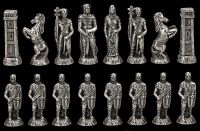 Chess Figurines Romans vs Barbarians - Metal