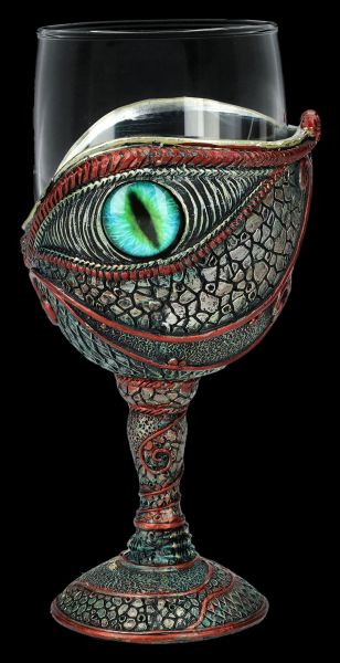 Glass Goblet - Eye of the Dragon