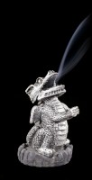Incense Cone Holder - Silver Dragon