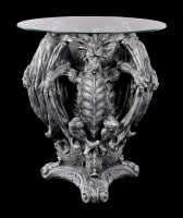 Dragon Table with Glass Plate - Three From Hell