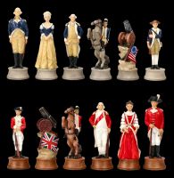 Chessmen Set - American War of Independence