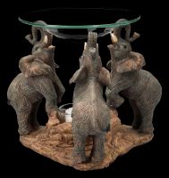 Duftlampe - Drei Elefanten