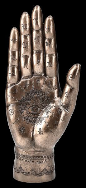 Hand of Fatima Decorative Figurine with Symbols