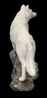 Wolf Figurine white - The Observer
