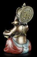 Small Ganesha Figurine playing Harmonium