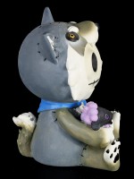 Wolfgang - Large Furry Bones Figurine