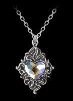Alchemy Gothic Halskette - Crytsal Heart