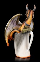 Dragon Figurine - Mead by Stanley Morrison