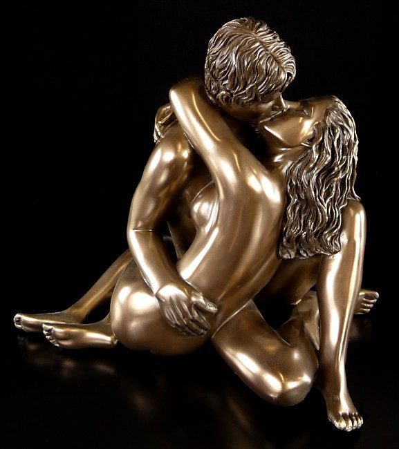 Naked Passion Sculpture by Love Is Blue
