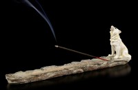 Incense Stick Holder - Call of the Wolf
