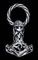 Alchemy Gothic Pendant - Mjollnir