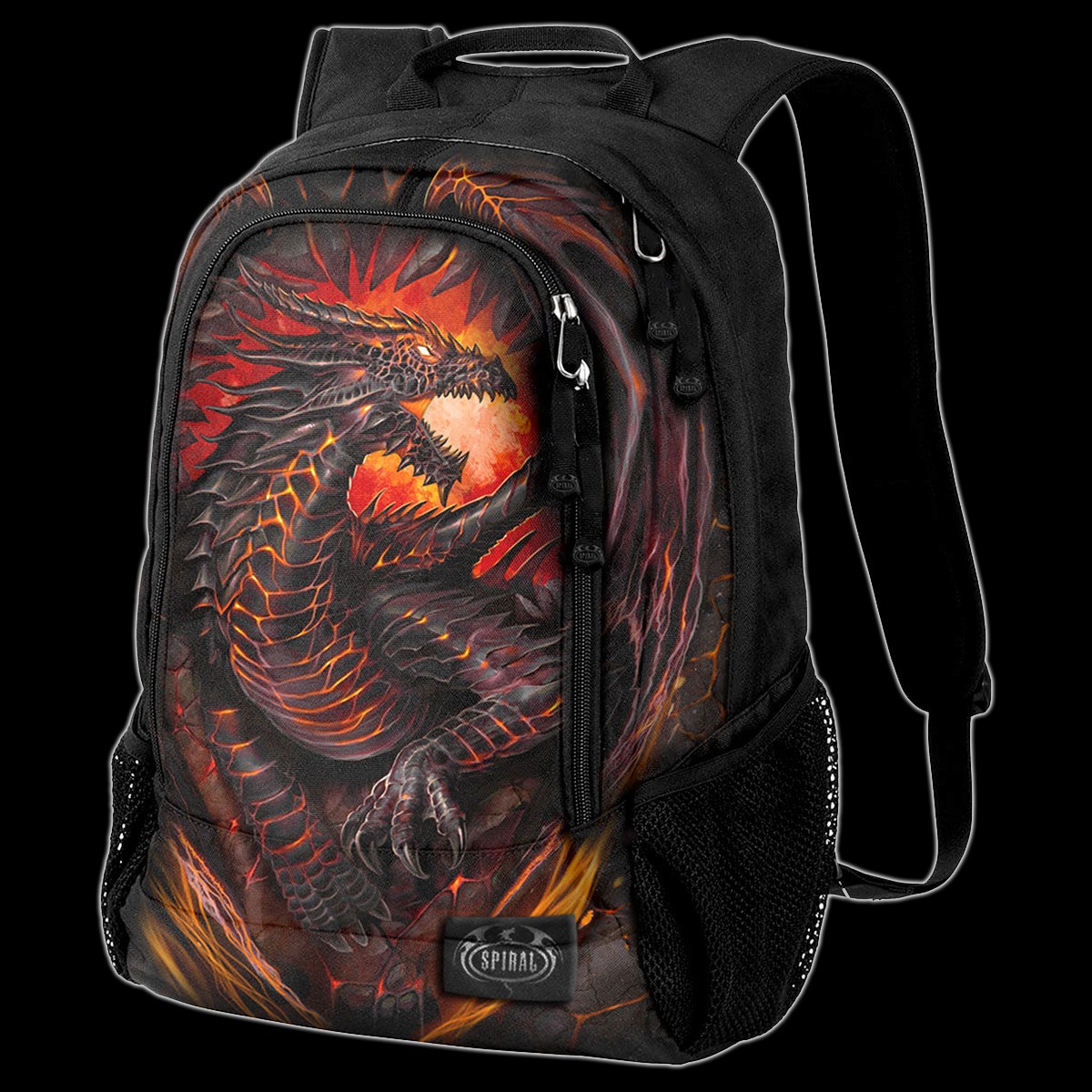 Backpack with Laptop Pocket - Dragon Furnace