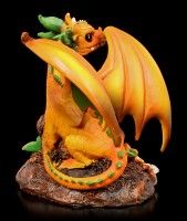 Drachen Figur - Peach Dragon by Stanley Morrison