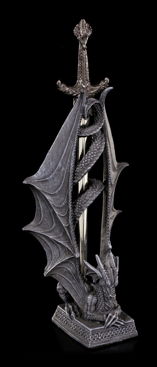 Letter Opener - Dragon Tail wraps Sword
