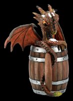 Dragon Figurine - Dark Beer by Stanley Morrison