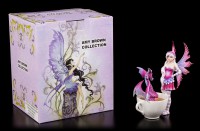 Elfen Figur mit Tasse - Cup Fairy with Dragon