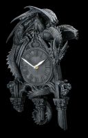Wall Clock - Dragon with Gargoyles - Dragon's Hour