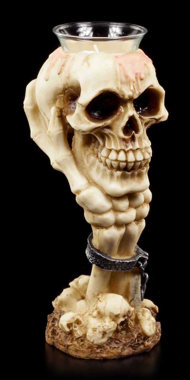 Skull Tealight Holder - Light of Life