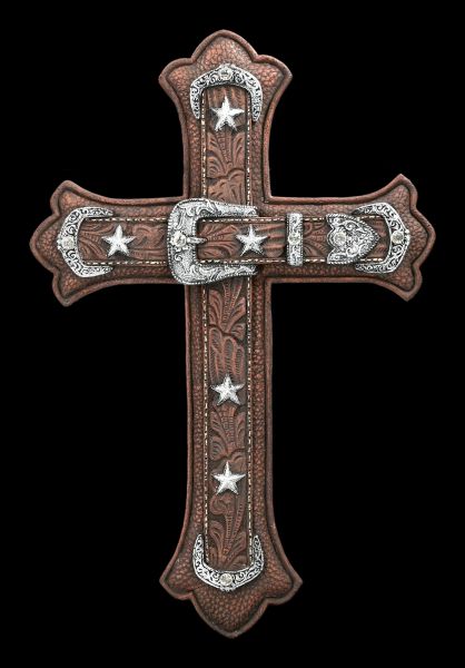 Western Crucifix in Belt Look