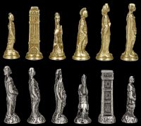 Chess Figurines Romans vs Barbarians - Metal
