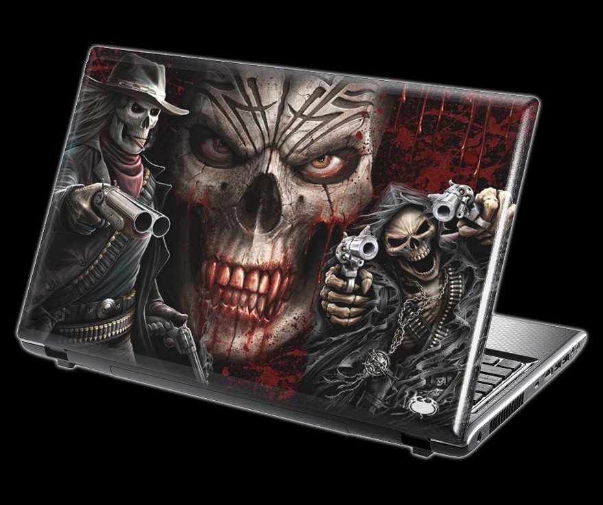 Fantasy Laptop Skin - Reaper Collage