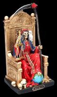 Reaper Figur - Santa Muerte auf Thron handbemalt