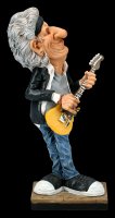Funny Job Figurine - Guitarist with yellow Guitar