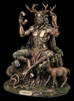 Cernunnos Figurine - Celtic God with Animals