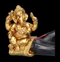 Räucherhalter - Ganesha Figur auf Hand