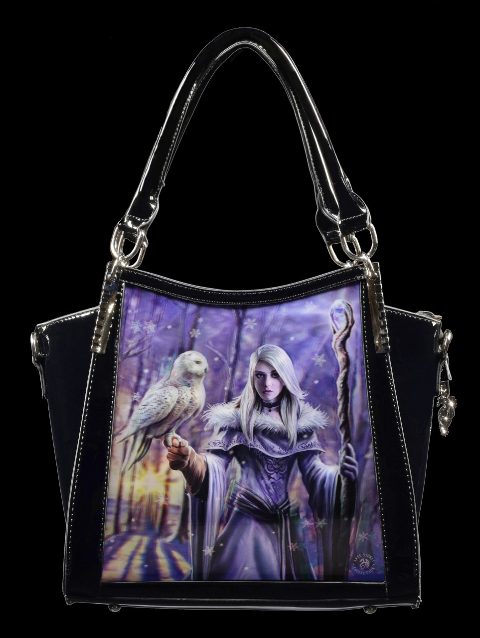 3D Fantasy Handbag - Winter Owl