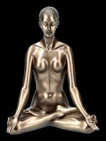 Weibliche Akt Figur - Yoga Padmasana Stellung