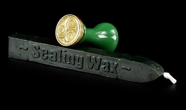 Celtic Seal with Green Wax