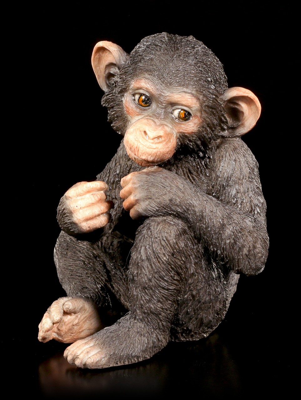 Baby Chimpanzee Figurine