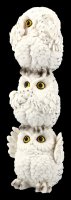 Wise Owl Totem Figurine