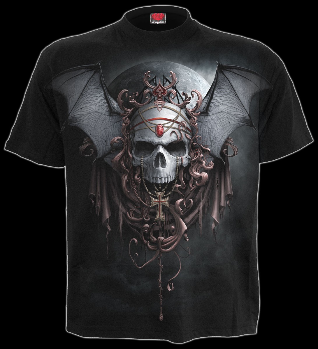 Goth Nights - Gothic Skull T-Shirt