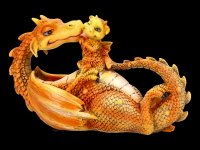 Dragon Figurine - Sweetest Moment - orange