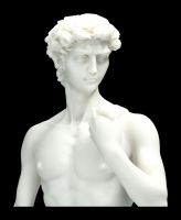 David Figur weiß nach Michelangelo