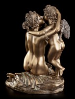 Engel Figur - Amor küsst Jungfrau
