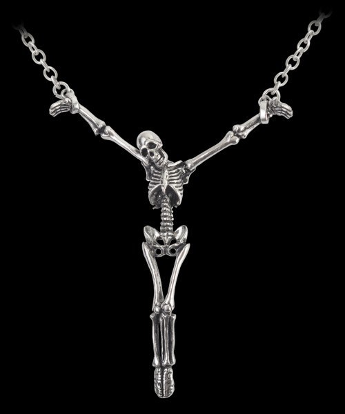 Alter Orbis - Alchemy Skeleton Pendant