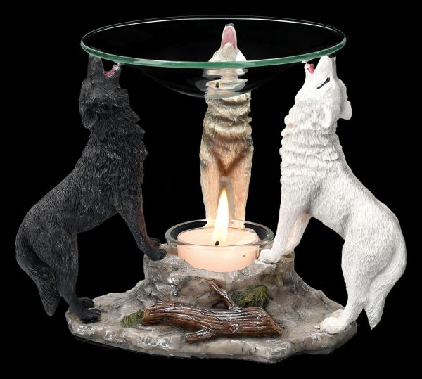 Aroma Lamp - Three Wolves