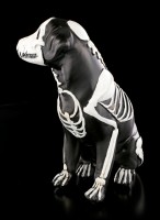 Black Skeleton Dog Figurine - Day of the Dead