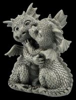 Gartenfigur Drache klein - Glücksdrache Loves