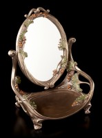 Art Nouveau Mirror with Tray