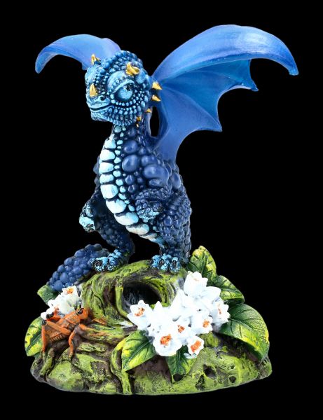 Dragon Figurine - Blueberry by Stanley Morrison