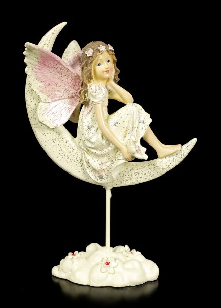 Dream Fairy Figurine on Moon