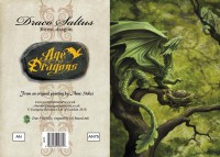 Fantasy Greeting Card - Age Of Dragons - Forest Dragon