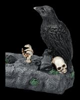 Incense Burner - Raven and Zombie