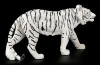 Weiße Tiger Figur - Laufend Klein