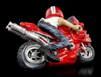 Funny Job Figurine - Motorcycle Racer
