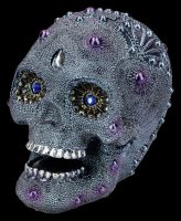 Deko Totenkopf verziert - Bejewelled